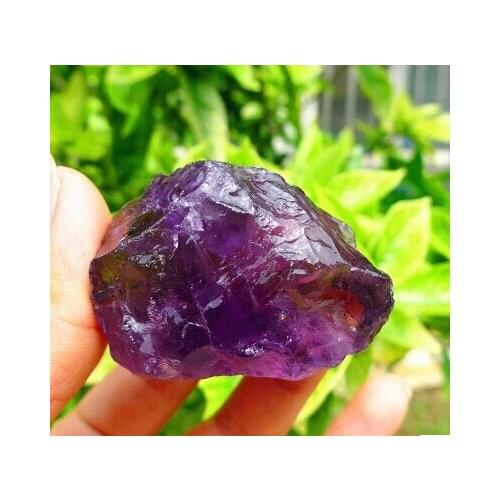 Pure natural Brazilian amethyst original rock specimen furnishing articles 35mm-40mm