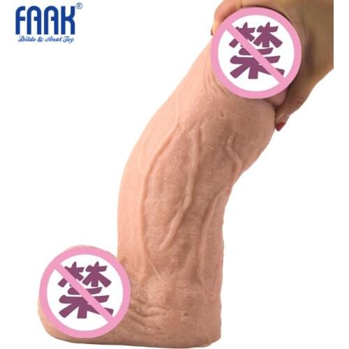 FAAK Big Thick Dildo Huge Penis Artificial Godemichets Realistic Intimate Goods for Women Toys Sexy Dildos Large King Cock