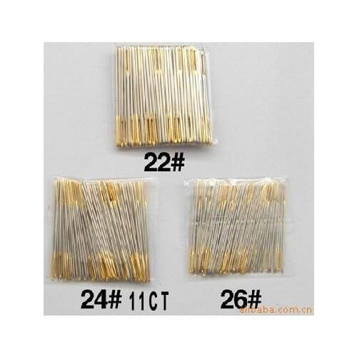 Top Quality 24# 11CT cross stitch needles, embroidery needles #24 11CT, 100pcs/bag