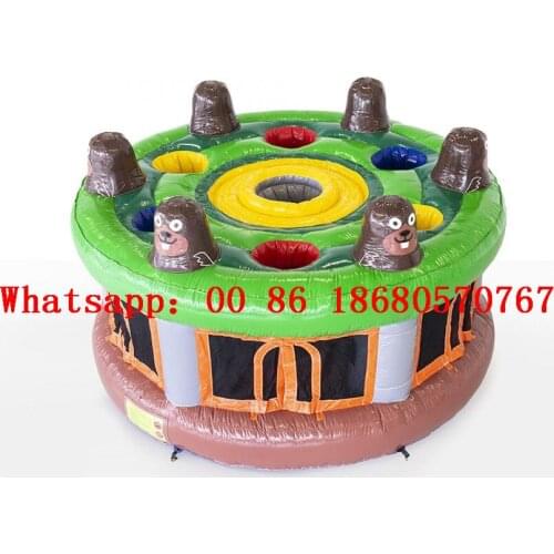 China Guangzhou) Manufacturers sell adult children inflatable games / inflatable hamster / inflatable trampoline