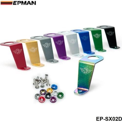 Racing genuine-Aluminum Radiator Stay Bracket for Jdm Style for honda 92-95 CIVIC EG Si EP-SX02D