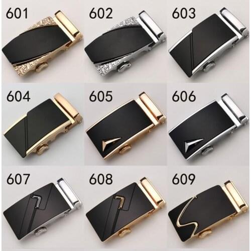 ZPXHYH Fashion Mens Business Alloy Automatic Buckle Unique Men Plaque Belt Buckles,Ratchet Men 3.5cm Apparel Accessories GH20
