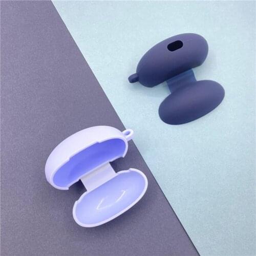 Bluetooth Earphone Soft Silicone Protective Case with Carabiner Storage Shell for Huawei Freebuds 4i
