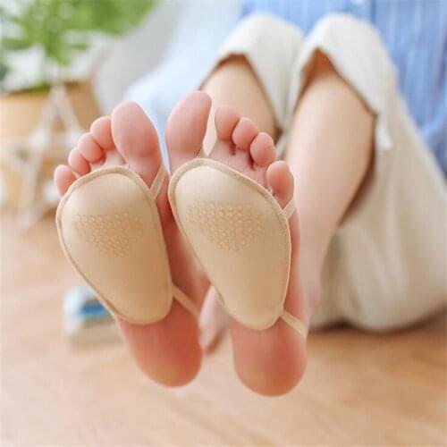 Silicone Padded Forefoot Insoles High Heel Shoes Pad Gel Insoles Breathable Health Care Shoe Insole High Heel Shoe Insert