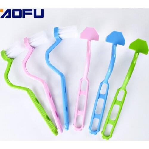 Convenient Corners Curved Professional Toilet Brush Portable Bathroom CleaningBrush Window Gap Cleaner Accessories