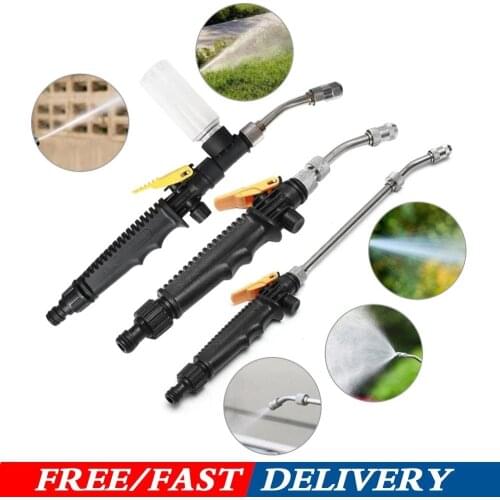 High Pressure Water Gun Washer Garden Hose Nozzle Spray Sprinkler Tools for Car window washing/ watering flowers dropshipping#38