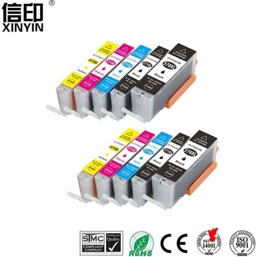 XColor PGI-570 CLI-571 compatible ink cartridge For Canon PIXMA MG5750 MG5751 MG5752 MG6850 MG6851 MG6852 TS6050 TS5050 printer