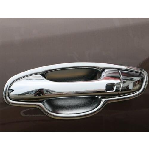 Car Styling Outer Door Handle Trim Covers Door Bowl Cover Strips Sticker For Kia Sportage 4 2016 2017 2018 2019 2020 Accessories