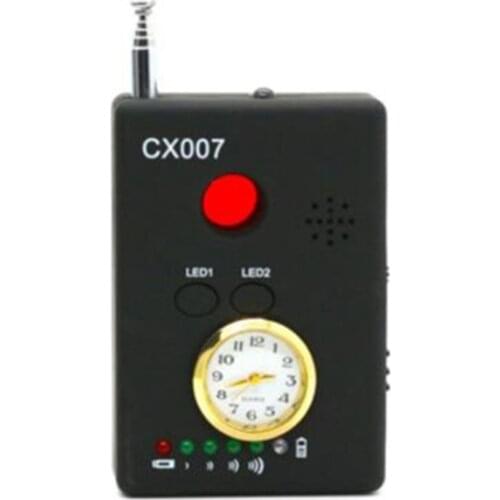 CX007 RF GSM Device Detection Multi-function Signal Camera Phone GPS WiFi Bug Detector Finder With Alarm Person Security