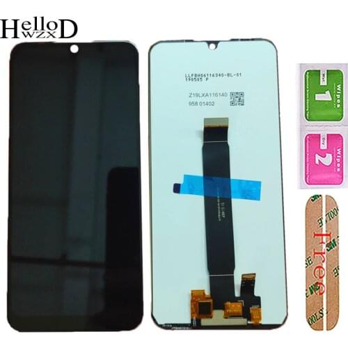 For Lenovo K10 XT2025-3 LCD Display Screen Digitizer Assembly Replacement Parts Frame Tools + 3M Stickers