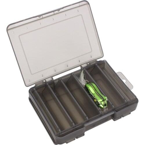 Double-sided Bait Fish-bait Accessories Storage Box Wooden Shrimp Electronic Shrimp Tool Box bait box double-faced sub-box