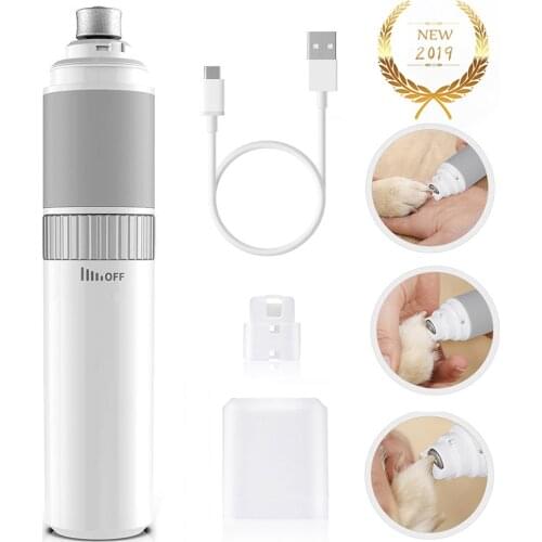 Electric Pet Cat Nail Grooming Trimmer Dog Paws Nail Grinder Pet Nail Grinder Dog Nail Clipper for Dogs Cats Pets Accessories