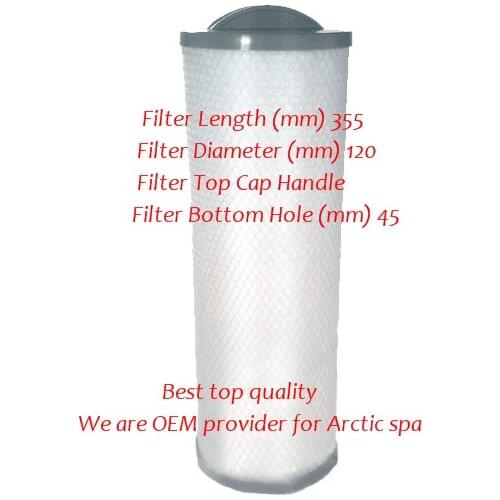 Hot tub filter -Arctic Spas : 006541 - suitable for Angels Spa, Evolution, Hydropool, JFC (250, 550, 650), Monarch, Sunrise