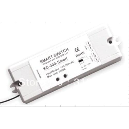 KC-300-SMART;AC SWITCH Receptor;works with KDD-DIM-L01 or KDD-DIM-L04;Input: 170V-250V AC;Only ON/OFF, max.300W