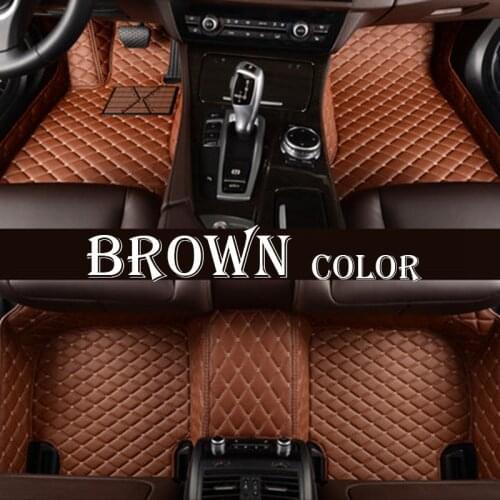 Fashion Full Set Waterproof Custom Car Floor Mat for Lincoln Nautilus Navigator All Models With High Quality Anti-Skid Carpets