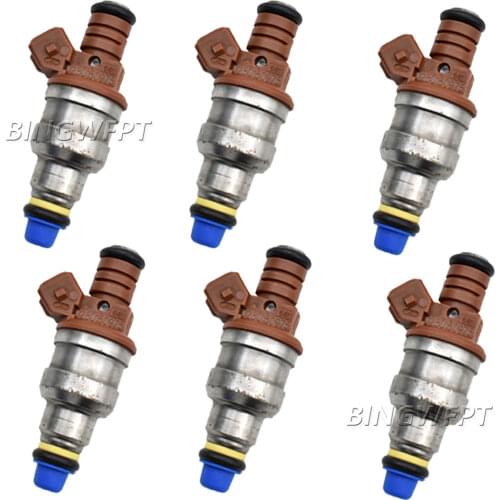 Original Refurbishment 6PCS/SET Fuel Injector OEM 0280150975 0 280 15 0975 for G--M Omega Silverado
