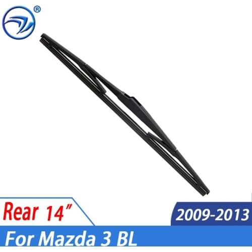Wiper 14" Rear Wiper Blade For Mazda 3 BL 2009 - 2013 2010 2011 2012 Windshield Windscreen Rear Window