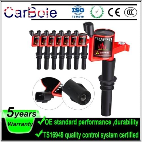 8PCS DG511 Ignition Coil Set for Ford Expedition Explorer Mustang F150 F-150 F250 For Lincoln Mercury 4.6L 5.4L 6.8L V8 Assembly