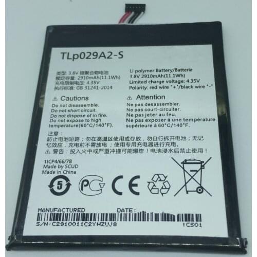 2910mAh Battery For Alcatel One Touch Idol 3 I806 TLp029AJ/TLp029A2/TLp029A2-S/TLp029A1 OneTouch Pop 3 5.5" OT-5025 OT-5025D