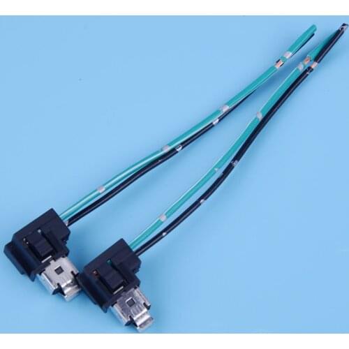 Beler New 2Pcs Universal Car Auto H1 Fog Light Replacement Connector Lamp Bulb Extension Wire Harness Socket