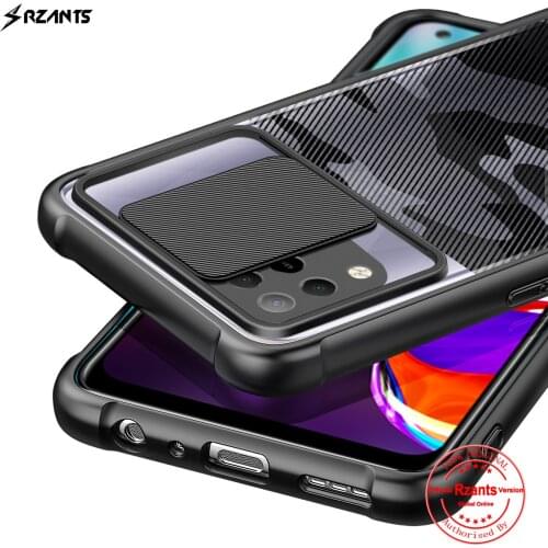 Rzants For Infinix Hot 10S Case Hard [Camouflage Lens] Lens Protection Shockproof Slim Half Clear Thin Cover