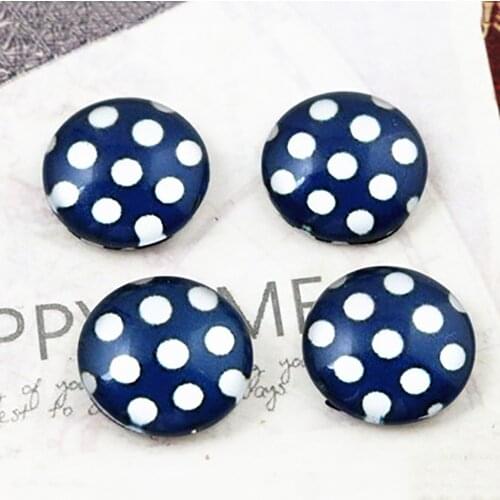 New Fashion 20pcs 12mm Handmade Photo Glass Cabochons E3-38