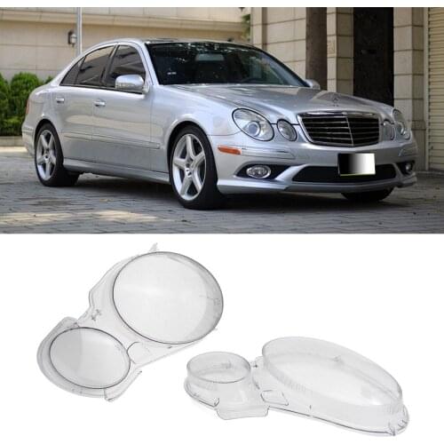 Clear Headlight Cover Headlamp Lens Glass Shell For Mercedes Benz W211 E240 E200 E350 E280 E300 2006-2008 Car Styling