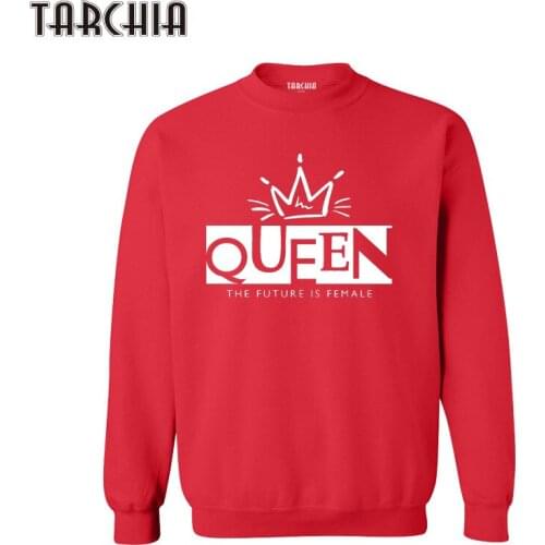 TARCHIA 2021 Pullovers Hoody Plus Size Autumn Brand Casual New Fashion Sweatshirt Printed Slim Fit Mens Hoodies Queen Girl
