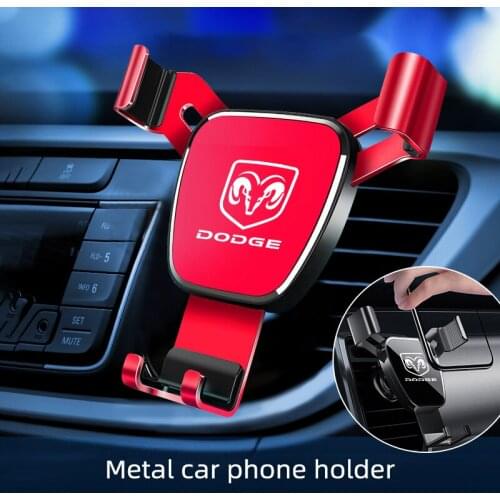 For Dodge Challenger Avenger SXT Caliber RAM 1500 Universal Anti-skid Car Phone Holder Mount Clip Phone Stand GPS Car Styling