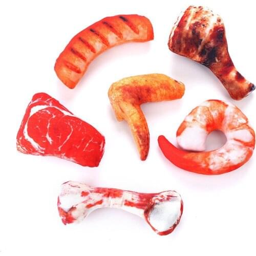 Funny Simulation Pet Dog Toys for Small Dogs Bite Resistant Squeaky Puppy Cat Toy Chew Dogs Toys Pets Products