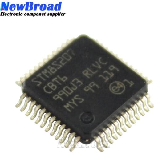 1pcs STM8S207CBT6 STM8S207 QFP44 Support the BOM one-stop supporting services