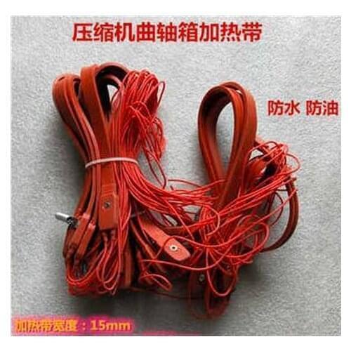 10pcs Compressor heating belt 15x650mm 15x550mm 15x580mm 45w 220V