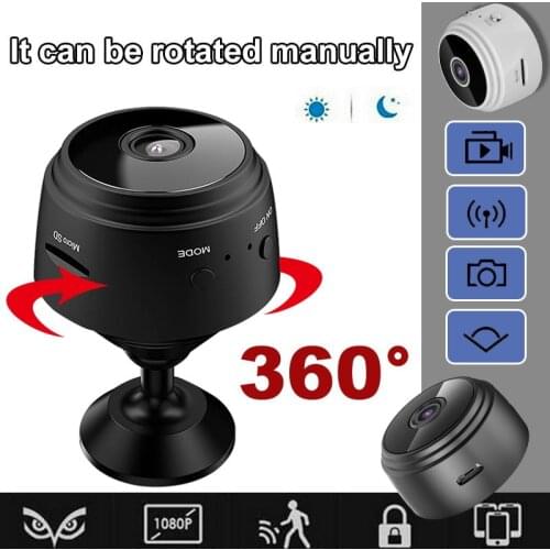 1080P HD IP Mini Camera Wireless Wifi Security Remote Control Surveillance Micro Night Vision Hidden Mobile Detection Camera