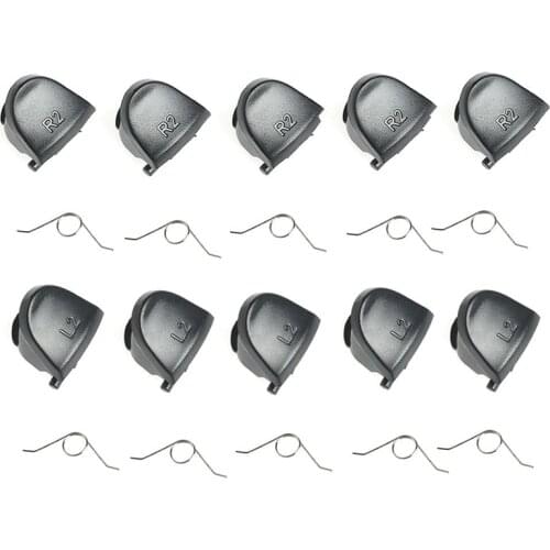 5 Pairs L2 R2 Trigger Replacement Parts Buttons PlayStation 4 PS4 Controller