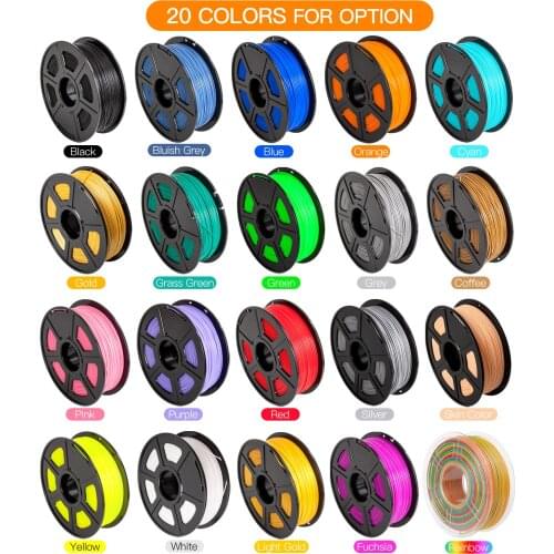 Anet PETG 3D Printer Filament 1.75mm Dimensional Accuracy +/- 0.02mm 1kg(2.2lbs) Spool