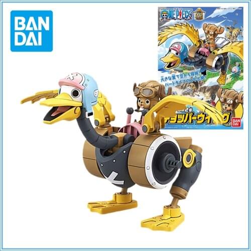Bandai One Piece Tony Chopper 5 In 1 Robot Collection #2 Chopper Wing Vergadering Kits Anime Beeldje Action Figures Collection M