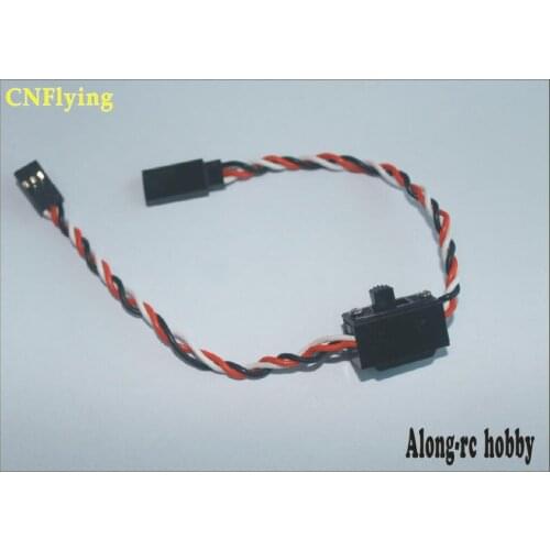 FREE SHIPPING receiver to ESC SWITCH WITHE WIRE (5PCS) for airplane/hobby plane /RC model/airplane rc car