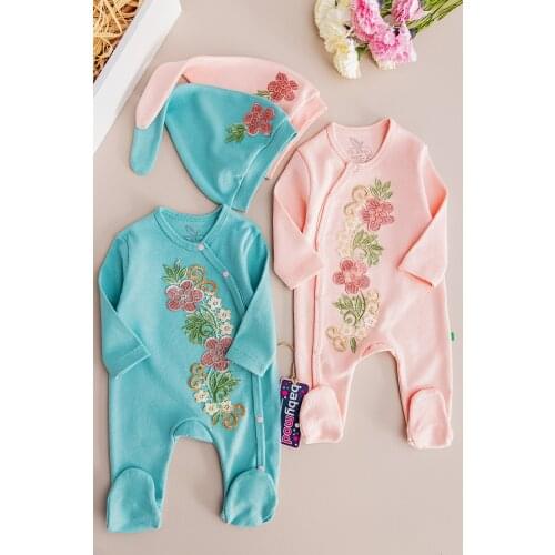 Babymod Baby Girl Rompers Double Long Sleeved Rompers Set