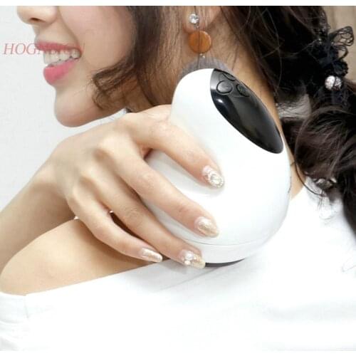 Cervical Massager Body Massage Electric Meridian Brush Leg Legs Point Dredging Instrument Vibration Electrical Stimulation Hot