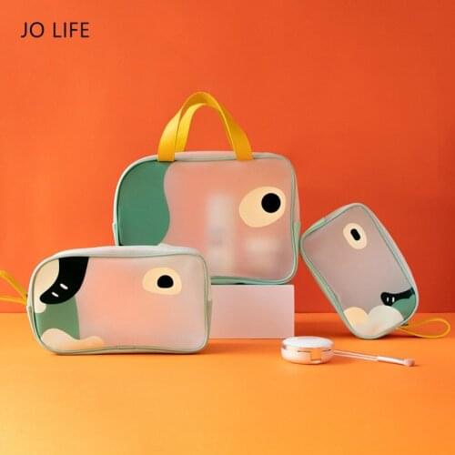 JO LIFE Multifunctional Outdoor Swimming Travel Bag Toiletry Organizer Waterproof Female Cosmetic Storage Make up Bag
