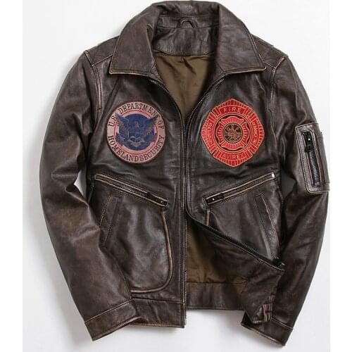 Men Leather Jacket Genuine Real Cow Skin Brand Male Bomber Motorcycle Biker Mans Coat Autumn Spring Clothes 2020 5508