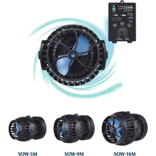 Jebao Wave making pump for fish tank With WIFI function Freshwater General Mute Surf pump SOW-5/9/16 SOW-5M/9M/16M