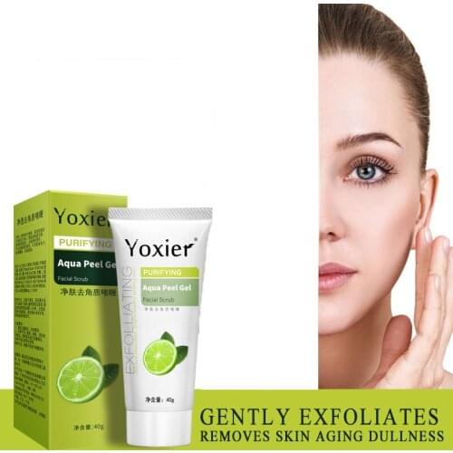 Purifying Aqua Peel Gel Whitening Moisturizer Skin Care Repair Facial Scrub Cleaner Acne Blackhead Treatment Remove 40ml