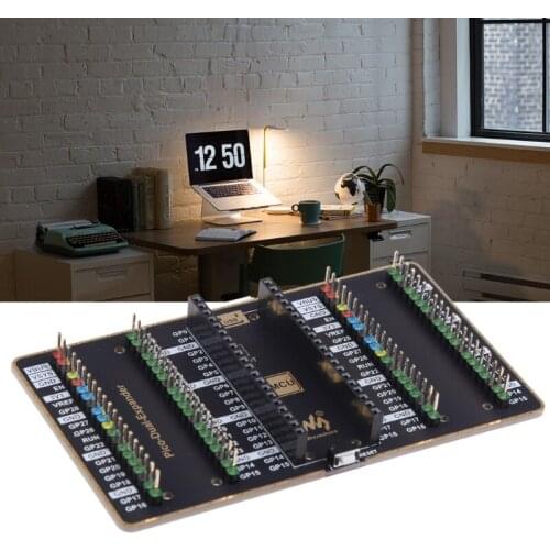 Raspberry Pi Pico Interface External Expansion Board 2 Sets of 2×20 Pin Header Standard with Flexible Digital W3JD