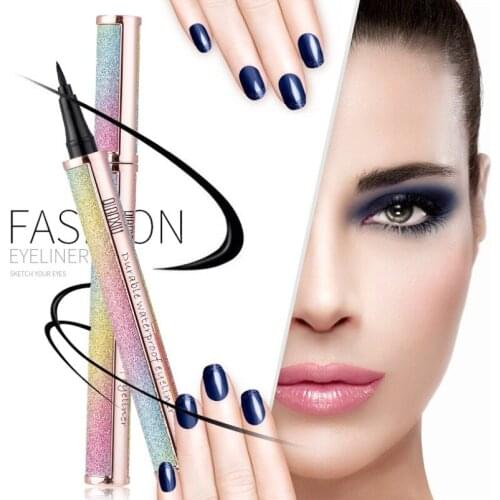 Eyeliner Stamp Star Liquid Eyeliner Stamping Waterproof Tattoo Eye Liner Pencil Cosmetic Makeup YH2208