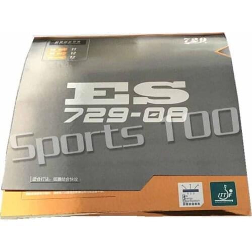 RITC 729 729-08 ES (Loop + Attack ) Pips-In Table Tennis (PingPong) Rubber With Sponge NEW VERSION