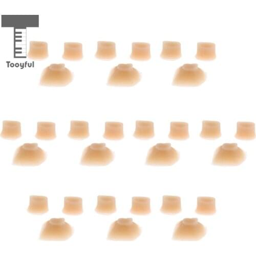 Tooyful 10 Sets Rubber Flute Piccolo Pads Flute Repair Accessory for Musical Lovers