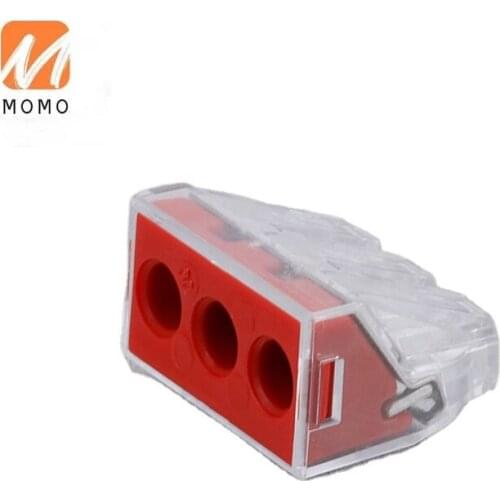 3 Pin Rail Type Quick Electric Wire Connector Connector Terminal Block Connector
