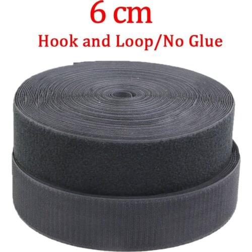 5Meters/pairs 60mm adhesive Hook and Loop fastener Tape Sewing-on the hooks velcros adhesive Magic tape DIY