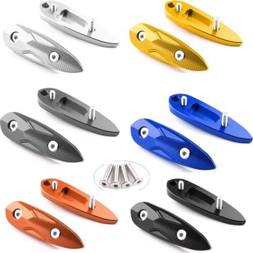 CNC Aluminum Motorcycle Rearview Side Mirror Hole Cap Cover For Yamaha YZF R3 2015-2016 & YZF-R25 2013 2014 2015 Motor Accessory